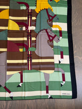 Load image into Gallery viewer, Hermes Cashmere/Silk Shawl “Rocabar” by Henri d'Origny 140