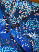 Load image into Gallery viewer, Hermes Silk Twill Scarf “Dans Un Jardin Anglais” by Alice Shirley.