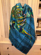 Load image into Gallery viewer, Hermes Silk Shawl “Le Pegase d’Hermes Au Bloc” 140