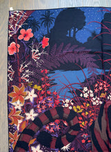 Load image into Gallery viewer, Hermes Cashmere/Silk Shawl “Tyger Tyger” by Alice Shirley 140