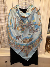 Load image into Gallery viewer, Hermes Silk Scarf “Cirque Molièr” by Philippe Dumas.