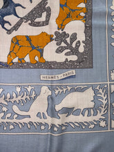 Load image into Gallery viewer, Hermes Cashmere/Silk Shawl “Early America” by Françoise de la Perriere 140