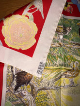 Load image into Gallery viewer, Hermes Silk Twill Scarf “La vie sauvage du Texas” by Kermit Oliver.