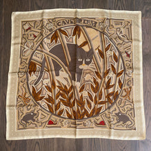 Load image into Gallery viewer, Hermes Silk Twill Scarf “Cave Felem” Christine Henry.