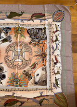 Load image into Gallery viewer, Hermes Cashmere/Silk Shawl “La Vie Du Grand Nord” 140