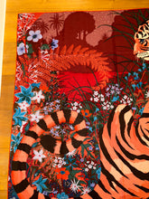 Load image into Gallery viewer, Hermes Cashmere/Silk Shawl “Tyger Tyger” by Alice Shirley 140