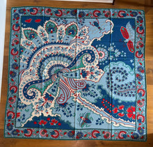 Load image into Gallery viewer, Hermes Cashmere/Silk Shawl “Paisley from Paisley” 140