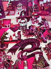 Load image into Gallery viewer, Hermes Silk Twill Scarf “Zabavushka&quot; by Eugenia Miroshnichenko.