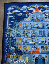 Load image into Gallery viewer, Hermes Cashmere and Silk GM Shawl “La Maison des Carres ” by Pierre Marie 140