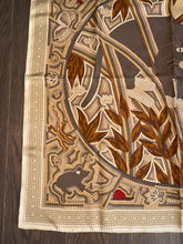 Load image into Gallery viewer, Hermes Silk Twill Scarf “Cave Felem” Christine Henry.