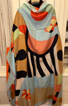 Load image into Gallery viewer, Hermes Cashmere/Silk Shawl “Mon Premier Galop” by Tong Ren 140