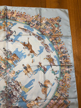 Load image into Gallery viewer, Hermes Silk Scarf “Cirque Molièr” by Philippe Dumas.