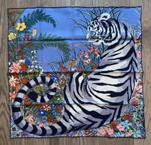 Load image into Gallery viewer, Hermes Vintage Silk Scarf “Tyger Tyger” by Alice Shirley