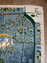 Load image into Gallery viewer, Hermes Cashmere and Silk GM Shawl “Neige d’Antan” 140