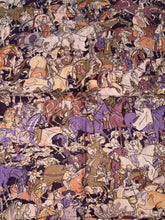 Load image into Gallery viewer, Hermes Cashmere and Silk GM Shawl “Pele-Mele” by Philippe Dumas.