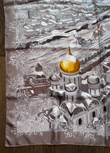 Load image into Gallery viewer, Hermes Silk Scarf “De Passage à Moscou” by  Nathalie Vialars.