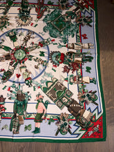 Load image into Gallery viewer, Hermes Cashmere/Silk Shawl “Kachinas” by Kermit Oliver 140