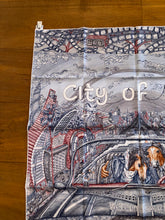 Load image into Gallery viewer, Hermes Silk Scarf «City of Light» designed by Elias Kafouros
