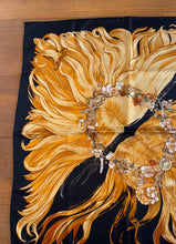 Load image into Gallery viewer, Hermes Silk Twill Scarf “Eva” by Philippe  Dumas.