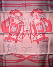 Load image into Gallery viewer, Hermes Dip Dye Silk Scarf « Brides de Gala » by Hugo Grygkar.