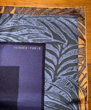 Load image into Gallery viewer, Hermes 100% Silk Twill Scarf “Cavalier en Formes” by Gianpaolo Pagni.