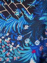 Load image into Gallery viewer, Hermes Silk Twill Scarf “Dans Un Jardin Anglais” by Alice Shirley.