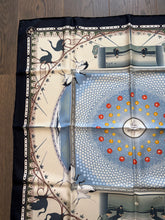 Load image into Gallery viewer, Hermes Silk Scarf “Chaque Rencontre Est Unique” by Hajime Katagiri