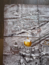Load image into Gallery viewer, Hermes Silk Scarf “De Passage à Moscou” by  Nathalie Vialars.