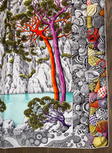 Load image into Gallery viewer, Hermes Silk Twill Scarf “Sieste Au Paradis”.