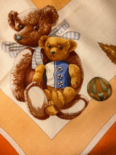 Load image into Gallery viewer, Hermes Cashmere and Silk Scarf « Confidents Des Cœurs » by Loїc Dubigeon.