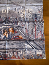 Load image into Gallery viewer, Hermes Silk Scarf «City of Light» designed by Elias Kafouros
