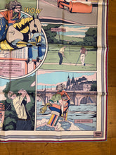 Load image into Gallery viewer, Hermes Silk Twill Double Sided Scarf WOW by Ugo Bienvenu