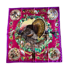 Load image into Gallery viewer, Hermes Silk Twill Scarf “Fauna et Flora du Texas” by Kermit Oliver.