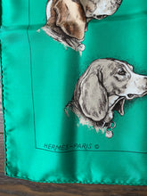 Load image into Gallery viewer, Hermes Silk Twill Scarf « Monarch » by Xavier de Poret.