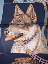 Load image into Gallery viewer, Hermes Vintage Silk Scarf “Jour de Casting” by Liz Stirling.