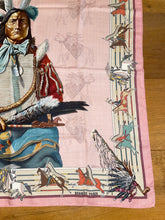 Load image into Gallery viewer, Hermes Cashmere and Silk Scarf “La Pani Shar Pawnee” by Kermit Oliver.