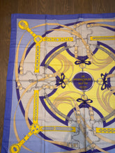 Load image into Gallery viewer, Hermes Cashmere/Silk Shawl “La Promenade du Matin” by Henri d'Origny 140