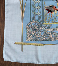 Load image into Gallery viewer, Hermes Cashmere/Silk Shawl “Libres Comme l'Air” by Annie Faivre