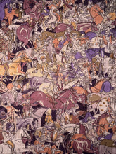 Load image into Gallery viewer, Hermes Cashmere and Silk GM Shawl “Pele-Mele” by Philippe Dumas.