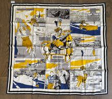 Load image into Gallery viewer, Hermes Silk Twill Double Sided Scarf WOW by Ugo Bienvenu