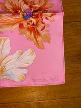 Load image into Gallery viewer, Hermes 100% Silk Twill Scarf “Tulipomanie” by Aline Honoré.