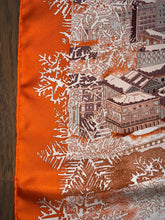 Load image into Gallery viewer, Hermes Silk Scarf “De Passage à Moscou” by  Nathalie Vialars.