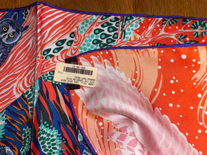 Hermes Silk Twill Scarf “Into the Canadian Wild » by Alice Shirley.