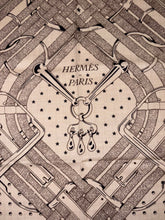 Load image into Gallery viewer, Hermes Cashmere and Silk GM Shawl “Mors a Jouets Bandana” by Sophie Koechlin 140.