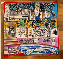 Load image into Gallery viewer, Hermes Cashmere and Silk GM Shawl “Rayures d'Ete” by Filipe Jardim 140.