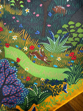 Load image into Gallery viewer, Hermes Silk Twill Scarf “Dans Un Jardin Anglais” by Alice Shirley