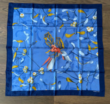 Load image into Gallery viewer, Hermes Silk jacquard Scarf “Neige d’Antan Detail” by Cathy Latham.