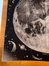 Load image into Gallery viewer, HERMES Cashmere/Silk Shawl “Clair de Lune” by Dimitri Rybaltchenko 140.