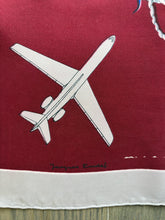 Load image into Gallery viewer, Special Edition Hermes Silk Scarf «Rose Compas for Air Algérie» by Eudel Jaques.