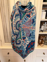 Load image into Gallery viewer, Hermes Cashmere/Silk Shawl “Paisley from Paisley” 140